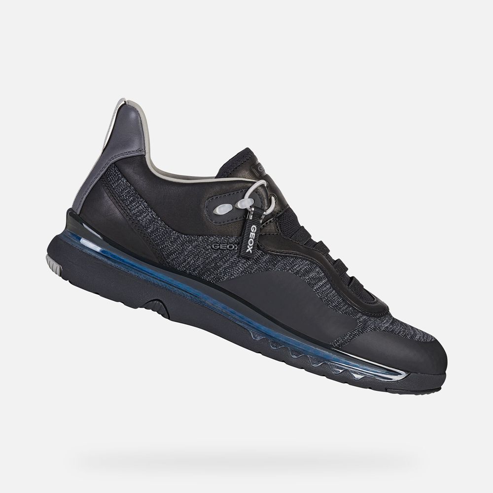 Geox Erkek Spor Ayakkabı Siyah - Levita - YTV-396510